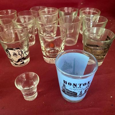 Vintage Shot Glasses
