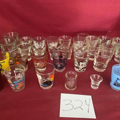 Vintage Shot Glasses