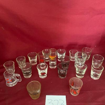 Vintage Shot Glasses