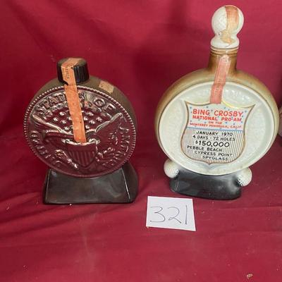 Vintage Beam Decanters
