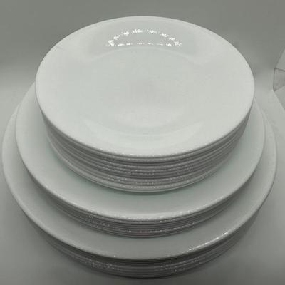 Corning Corelle Winter Frost Plates