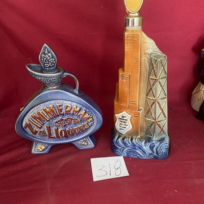 Vintage Chicago Beam Decanters
