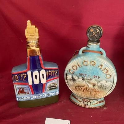 Vintage Colorado Beam Decanters