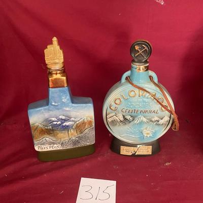 Vintage Colorado Beam Decanters