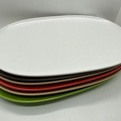 Vintage Set of Colorful Bowls AND Plates