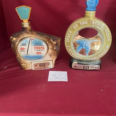 Vintage Beam Decanters