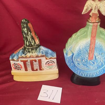 Vintage Beam Decanters
