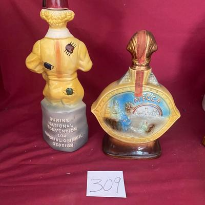 Vintage Beam Decanters