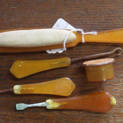 5 Piece Celluloid Set