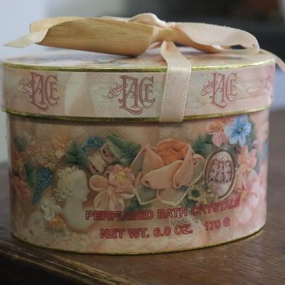 Bath Salts Box with Scoop