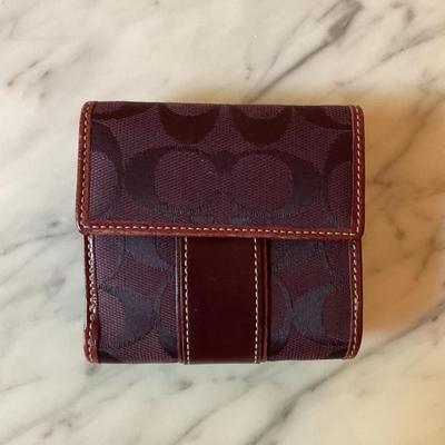 Coach Trifold Wallet