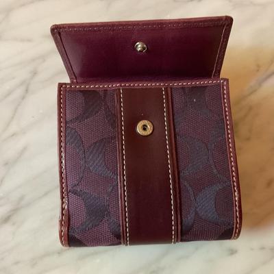 Coach Trifold Wallet