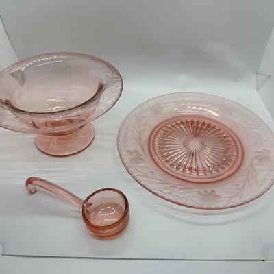 Depression Glass Set