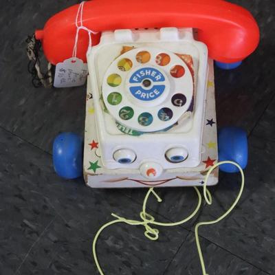 Fisher Price Toy Phone with Pull String