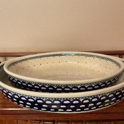 Vtg Polish Pottery (2)