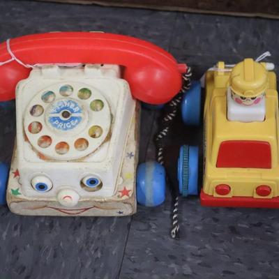Fisher Price Toy Phone with Push N Go Truck