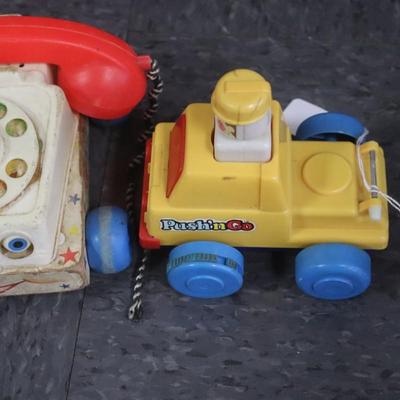 Fisher Price Toy Phone with Push N Go Truck