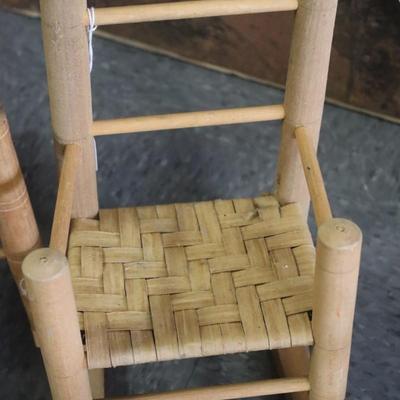 3 Cane Rockers for Dolls