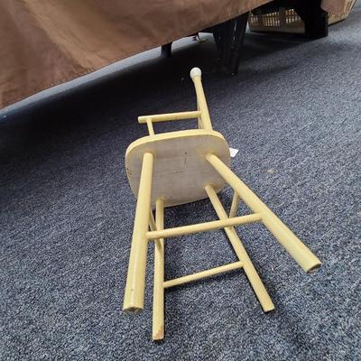 Yellow High Chair for a Doll  -  1930s