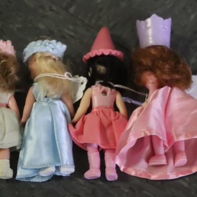 4 Small Madame Alexander Dolls