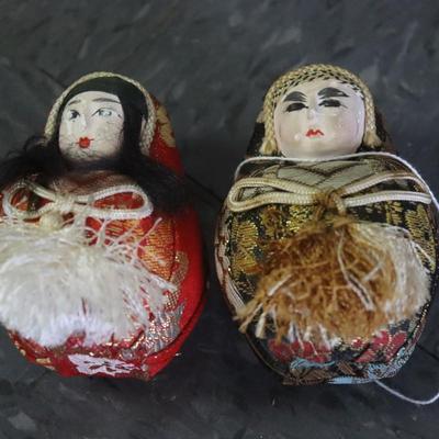 Pair of Asian Dolls