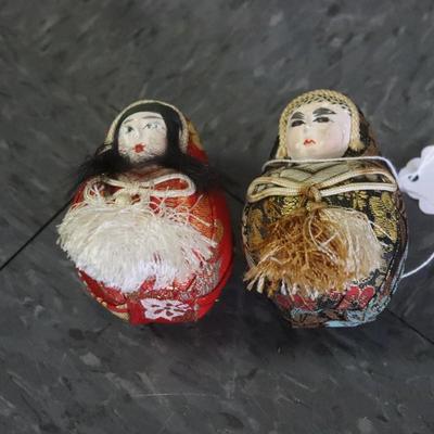 Pair of Asian Dolls