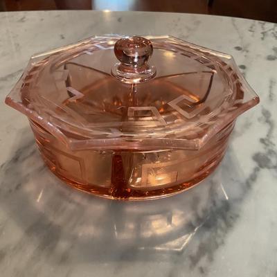 Depression Glass Serving Dish