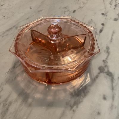 Depression Glass Serving Dish