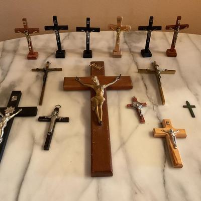 Group of Crucifixes