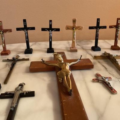 Group of Crucifixes