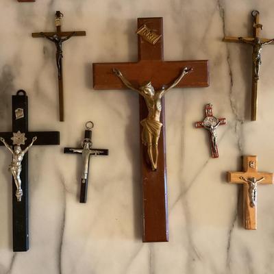 Group of Crucifixes