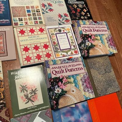 Sewing/ Quilting/ Needlepoint Book Lot