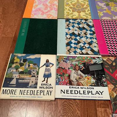 Sewing/ Quilting/ Needlepoint Book Lot