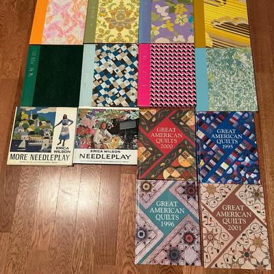 Sewing/ Quilting/ Needlepoint Book Lot