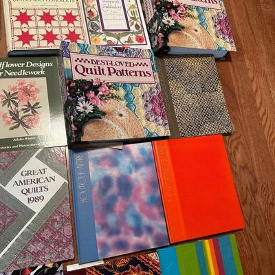 Sewing/ Quilting/ Needlepoint Book Lot