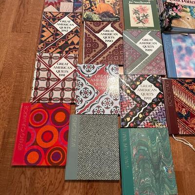 Sewing/ Quilting/ Needlepoint Book Lot