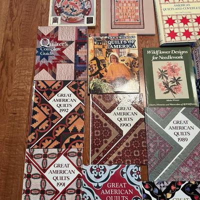 Sewing/ Quilting/ Needlepoint Book Lot