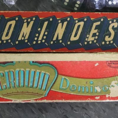 Vintage Wooden Dominos