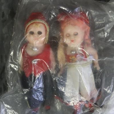 Pair of Dolls from 1950s - Eyes open and close