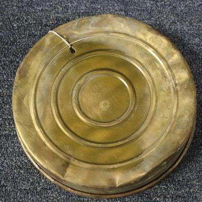 Brass Wall Plate from England - 6 inches