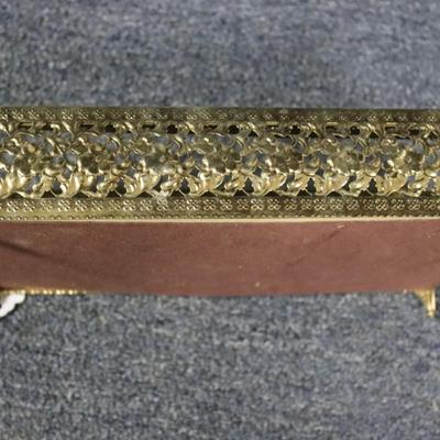 Brass Kleenex Holder - 5 x 10 inches