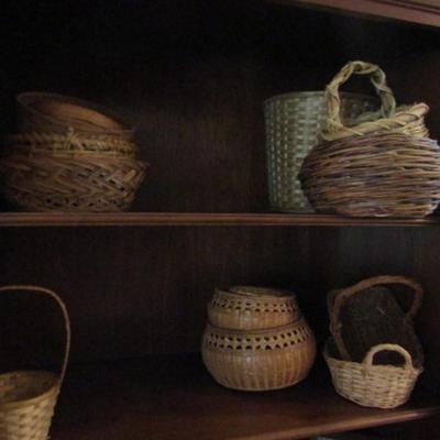 Collection of Assorted Baskets