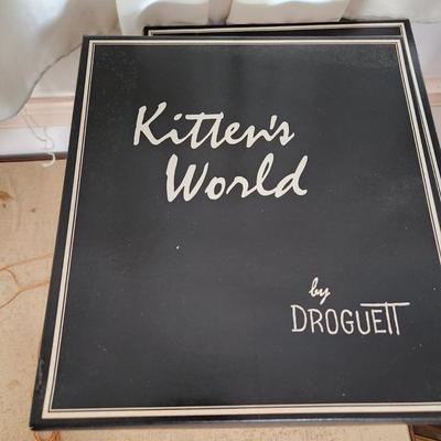 Royal Cornwall Ltd. Kitten's World plates Rudy Druguett