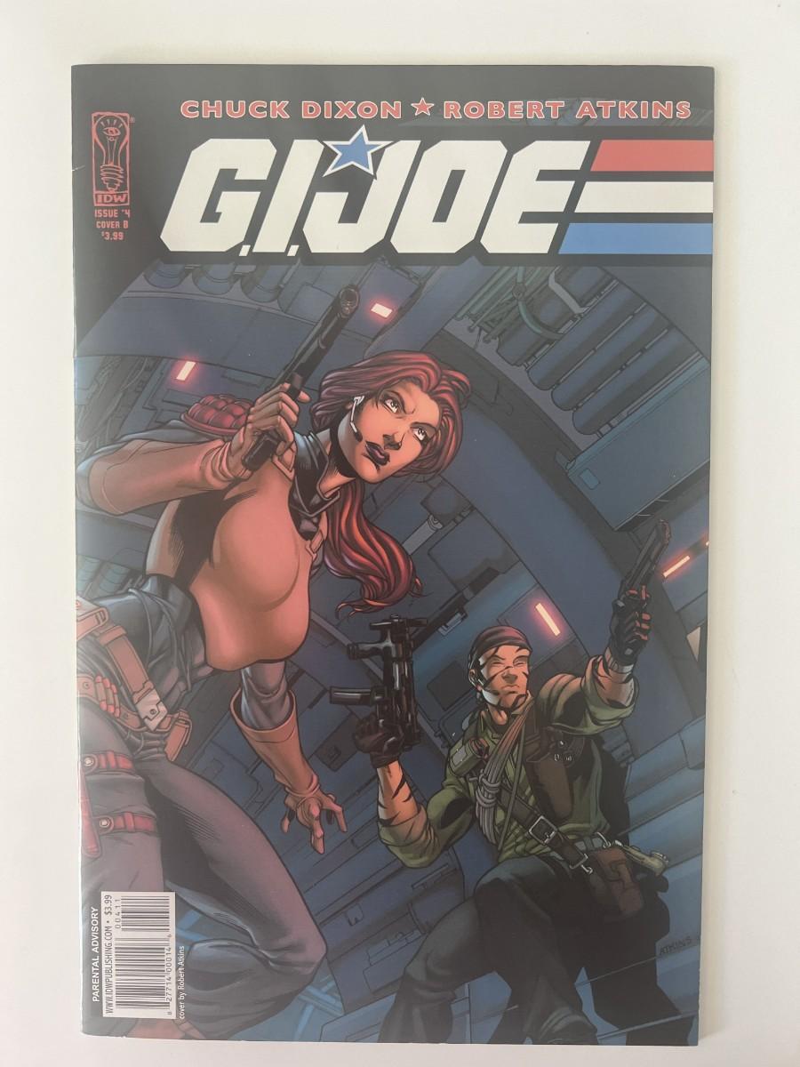 GI Joe Dixon Atkins #4 Comic Book | EstateSales.org