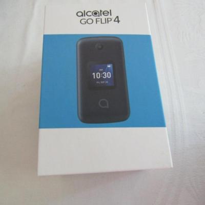 Alcatel Go Flip 4 Mobile Phone for Seniors Easy Use- Choice A