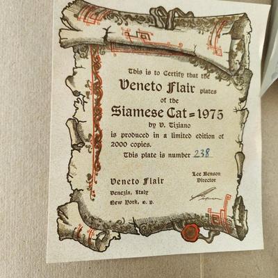3 Veneto Flair Cat Series by V. Tiziano Made in Italy