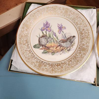 Complete set 12 Lenox Boehm Birds Series