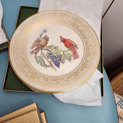 Complete set 12 Lenox Boehm Birds Series