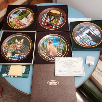 Lot  of 5 Uncle Tad's Cats Anna Perenna Collection Thadaeus Krumeich