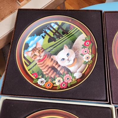 Lot  of 5 Uncle Tad's Cats Anna Perenna Collection Thadaeus Krumeich